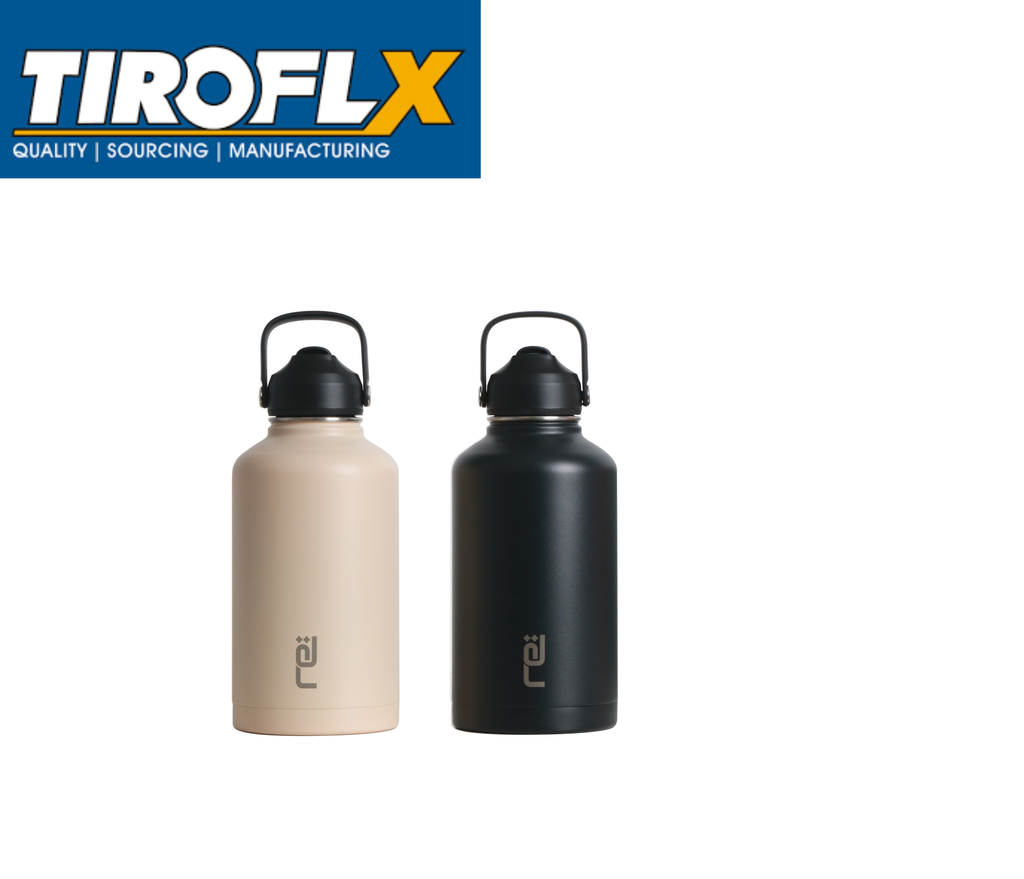TIROFLX 1000ML WIDE MOUTH WATER BOTTLE